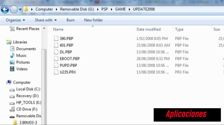 Debes verificar que el archivo PBP no tenga errores