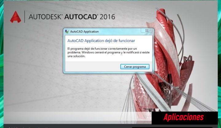 Problemas que se presentan en AutoCAD con Windows 10