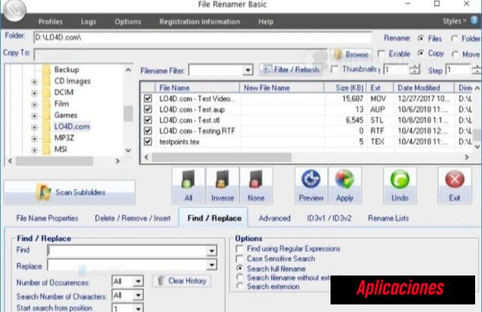 2. File Renamer Basic