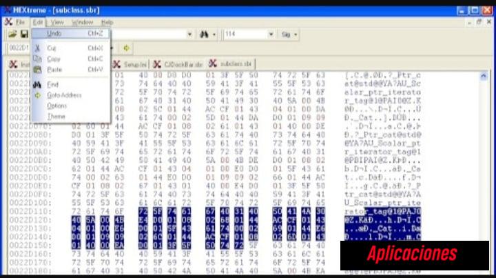 7. Editor de Hextreme Hex Editor