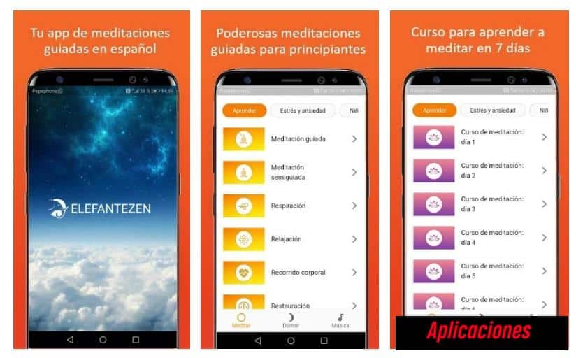 Aplicaciones de meditación para Android