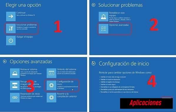 Cómo iniciar el modo seguro de Windows 10 desde la BIOS