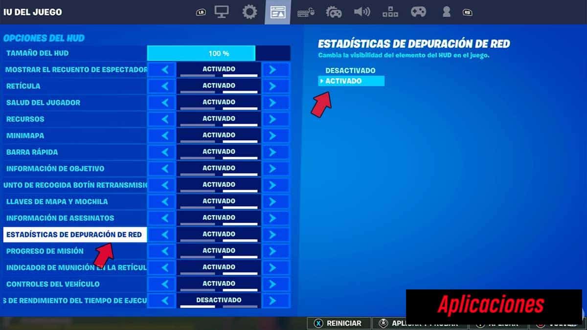 Cómo ver el ping en Fortnite