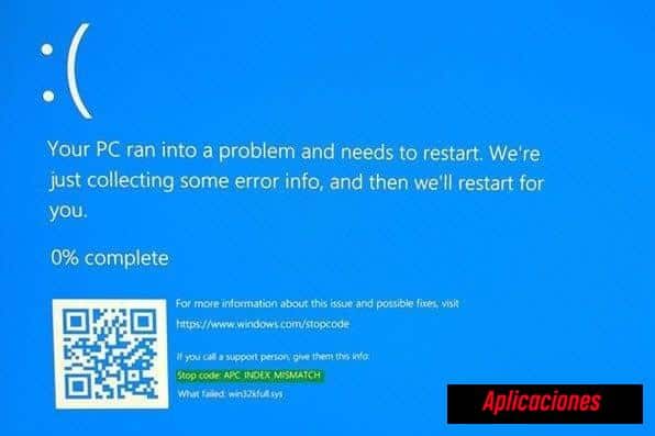 Detener Codigo Apc Index Mismatch: Solución