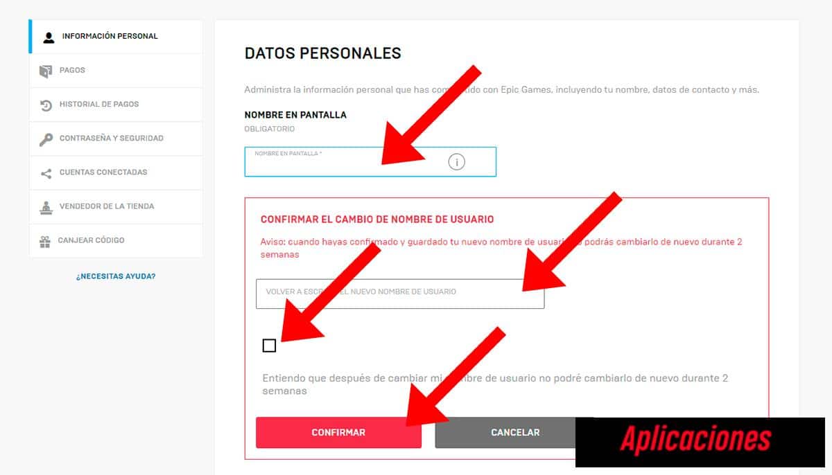 Cómo cambiar tu nombre en Fortnite