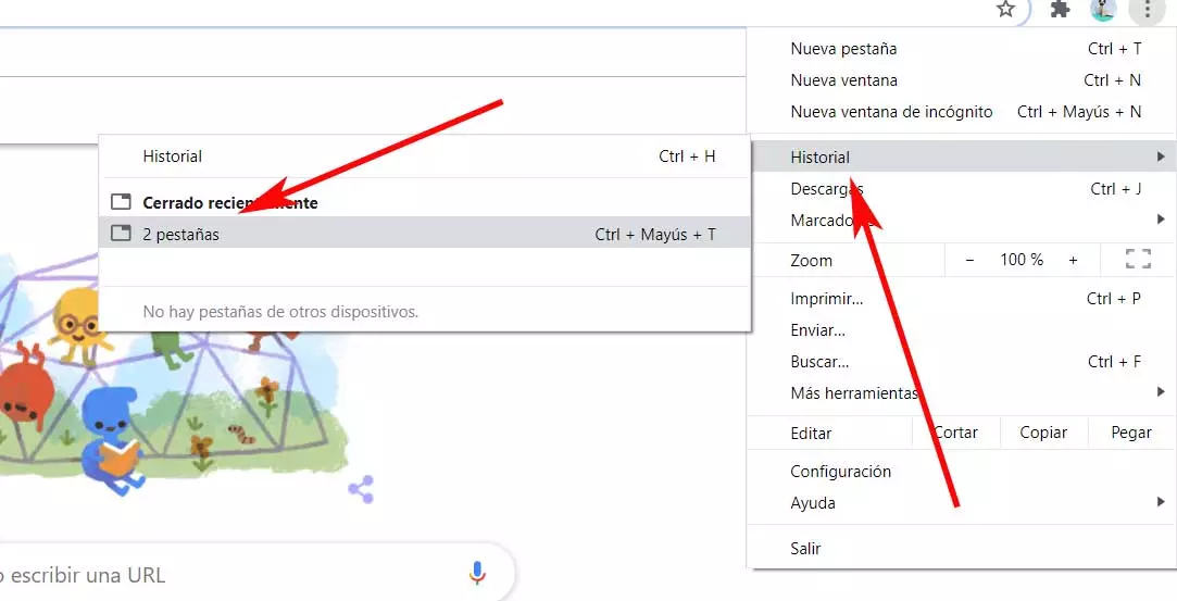 Cómo Restaurar las Pestañas de Google Chrome Después de Reiniciar o Cerrar